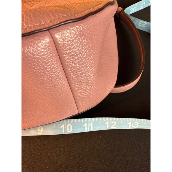 Vintage Coach Lavender Pink Leather Shoulder Bag - Picture 9 of 10